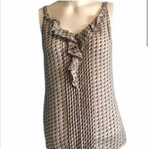 WHBM Ruffled Top Size S